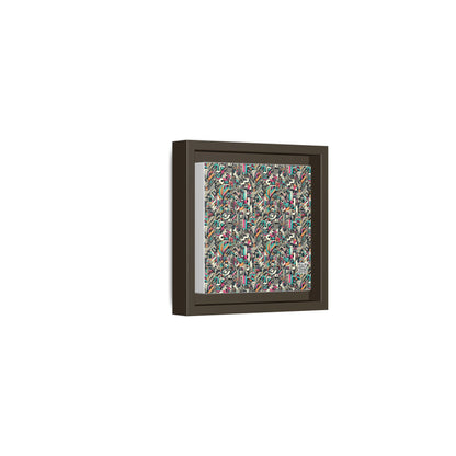 Digital Street Art Urban Street Style Matte Canvas, Framed (multi-color) - 8404 Design-74 B