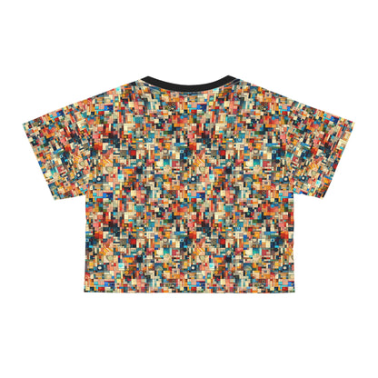 Digital Artistic Expression Artistic Streetwear Crop Tee - 8404 Design-46