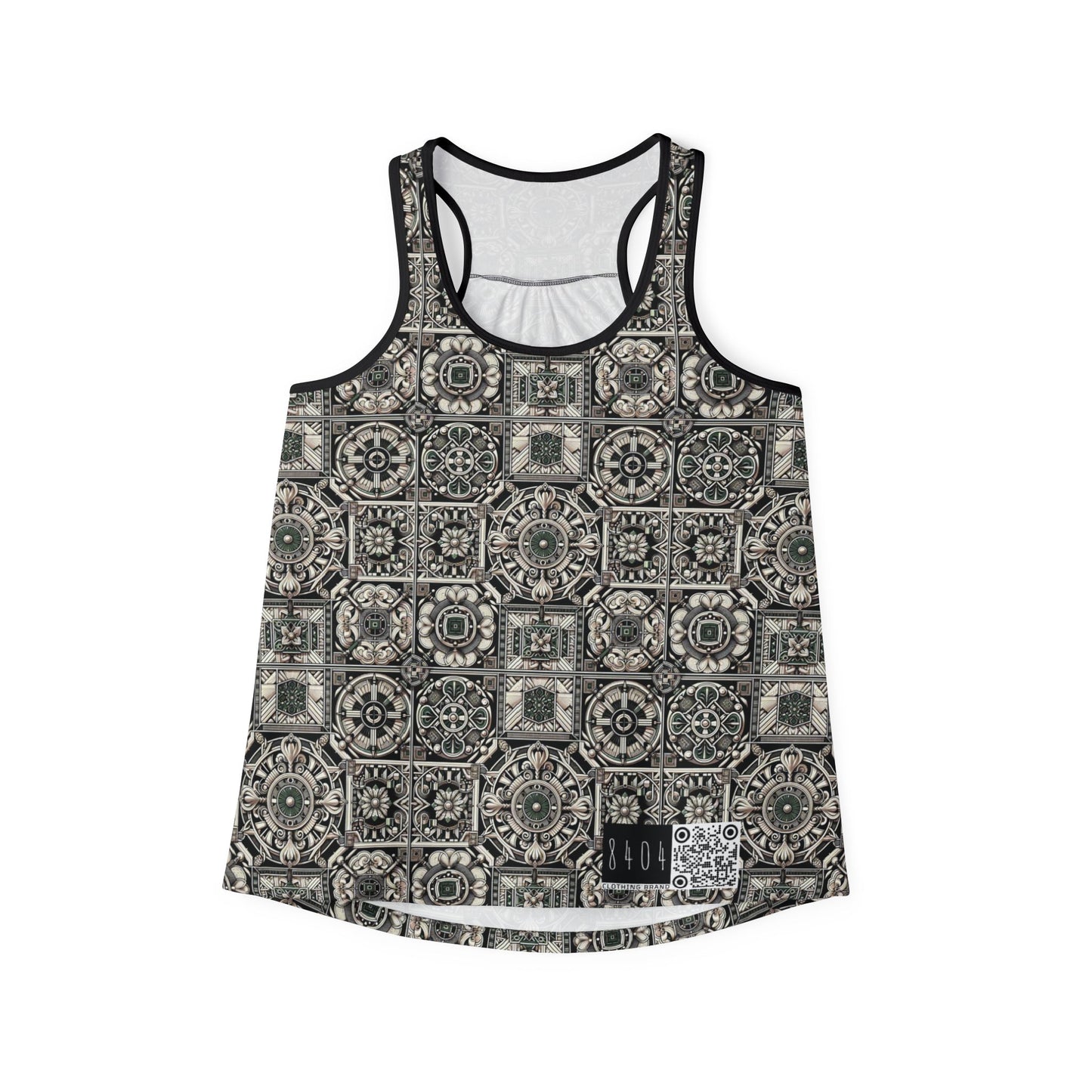 Cyber Garden Party Tech Garden Extravaganza Women's Tank Top - 8404 Design-45