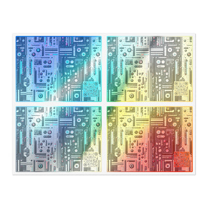 Tech Utility Gear Tech-Forward Minimalism Sticker Sheets - 8404 Design-49