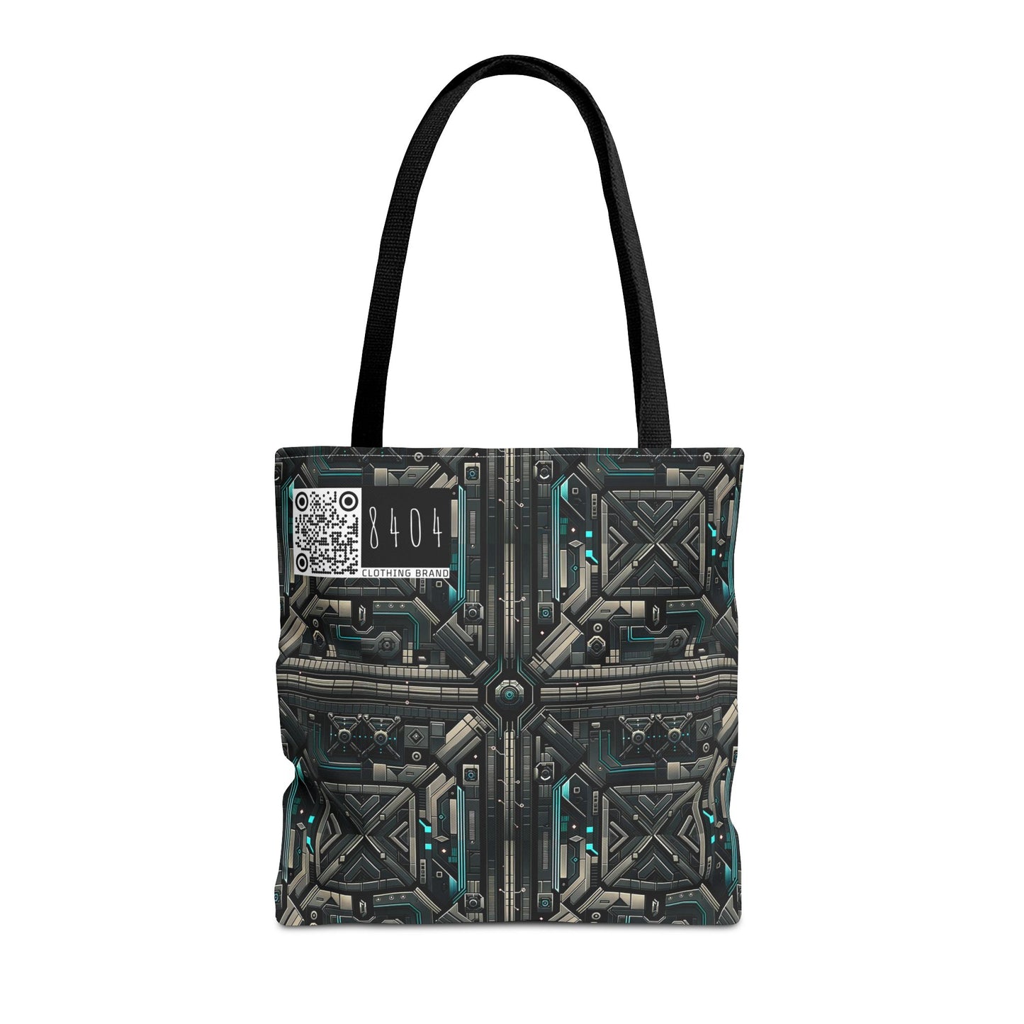 Tech Noir Futuristic Tech Aesthetic with a Dark Twist Tote Bag - 8404 Design-59