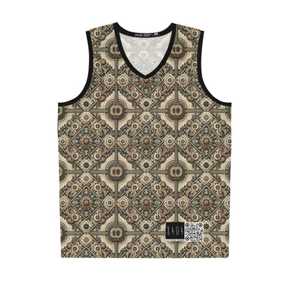 Graphic Workwear Capsule Artisanal Workwear Fusion Basketball Jersey - 8404 Design-61