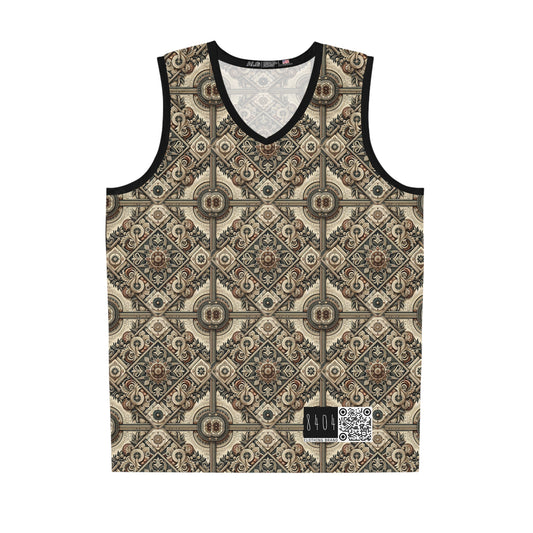 Graphic Workwear Capsule Artisanal Workwear Fusion Basketball Jersey - 8404 Design-61