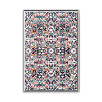 Matte Canvas, Framed (multi-Color) - 8404 Design-01