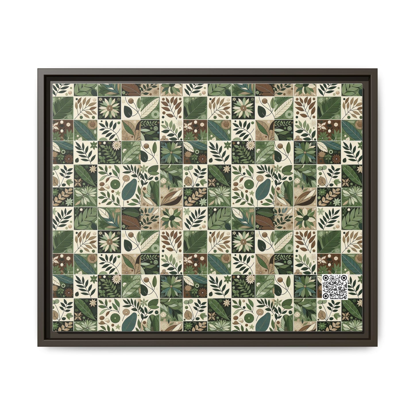 Streetwear Sustainability Environmentally Conscious Streetwear with a Natural Aesthetic Matte Canvas, Framed (multi-color) - 8404 Design-57 A