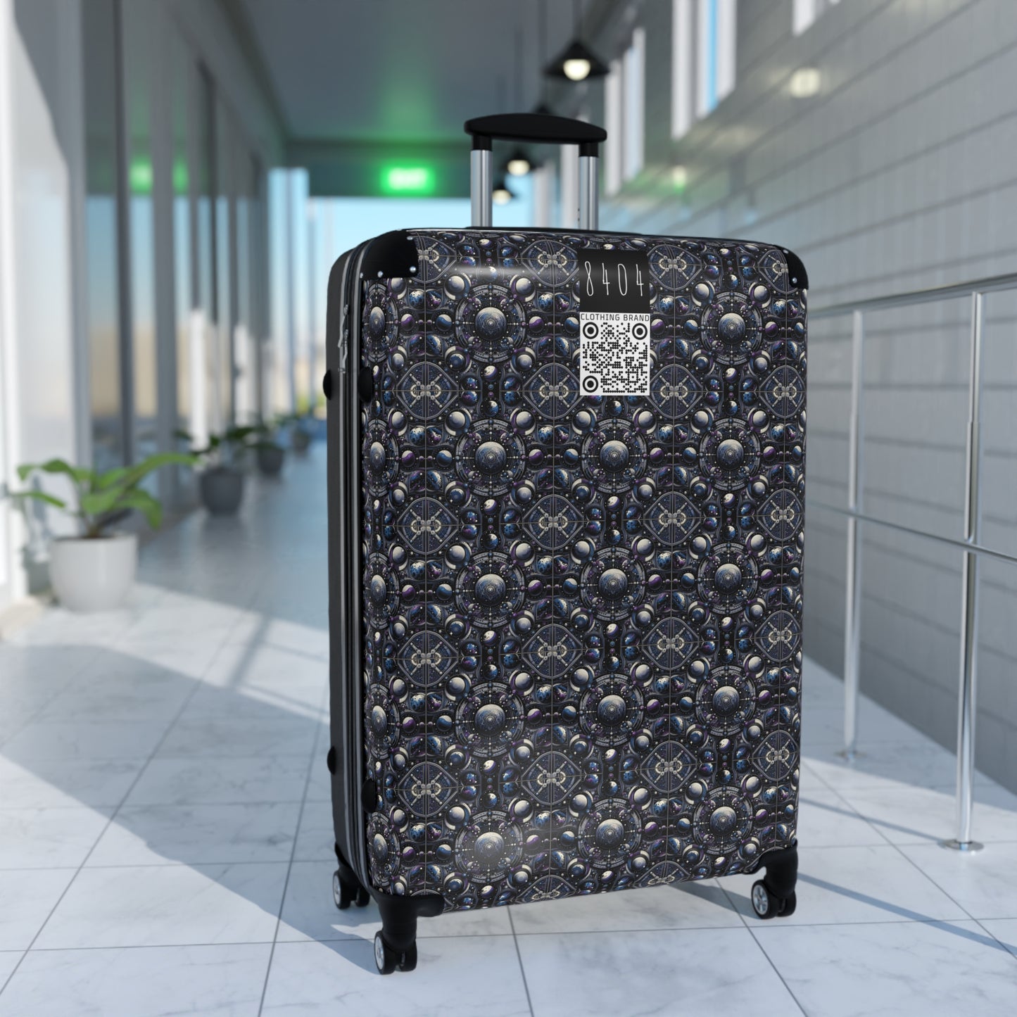 Tech Astronaut Tech-Forward Streetwear Meets Space Exploration Suitcase - 8404 Design-46
