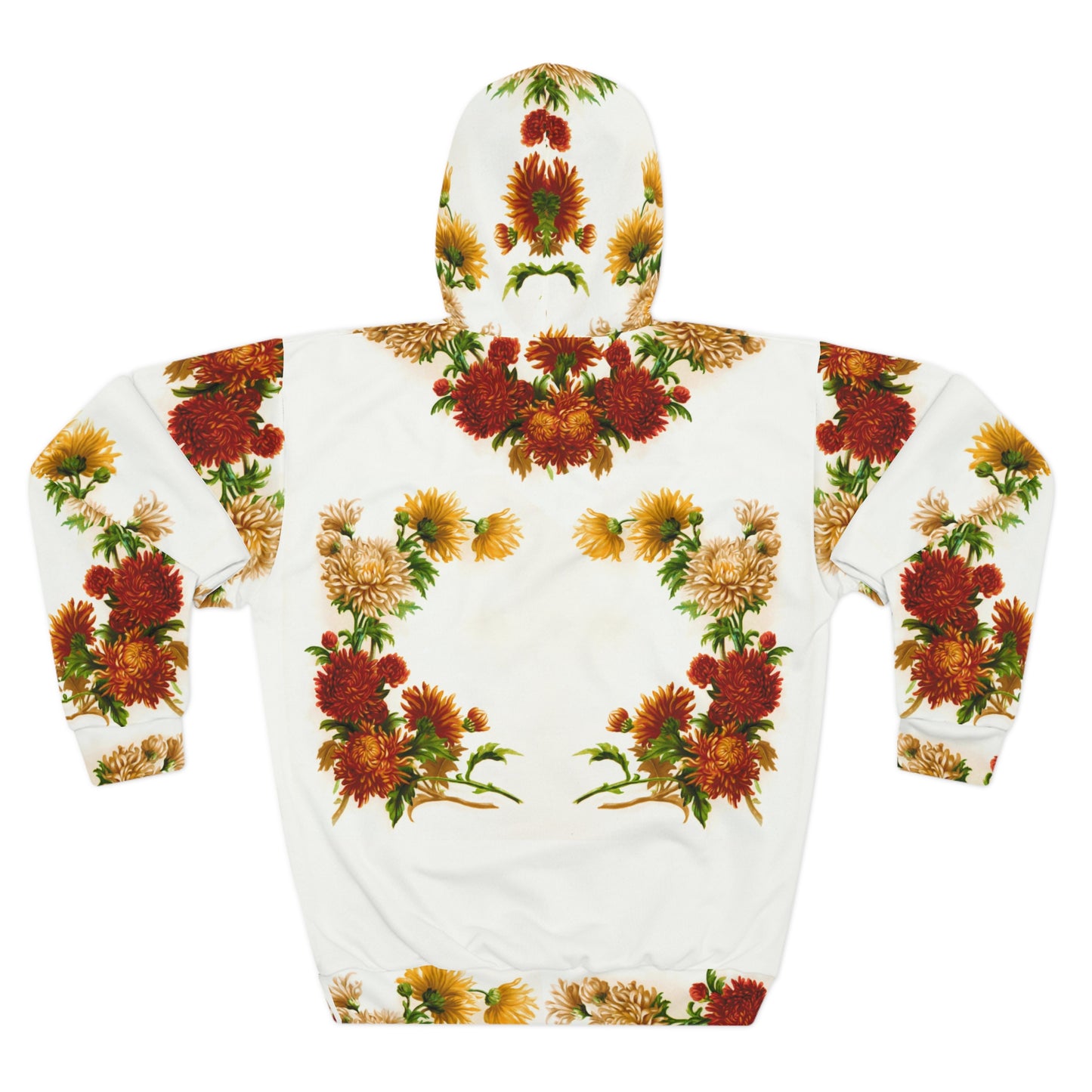 8404's Unisex Adult "Floral Essence" Fashion Pullover Hoodie