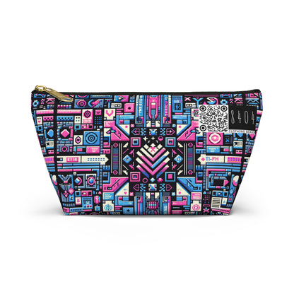 Digital Rebellion Youthful Streetwear with a Rebellious Digital Twist Accessory Pouch W T-bottom - 8404 Design-65