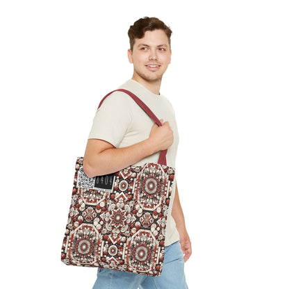 Neo Jomon Sculptural Aesthetics Artisanal Streetwear Tote Bag - 8404 Design-55