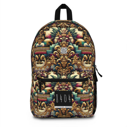 Digital Renaissance Modern Baroque Fusion Backpack - 8404 Design-60