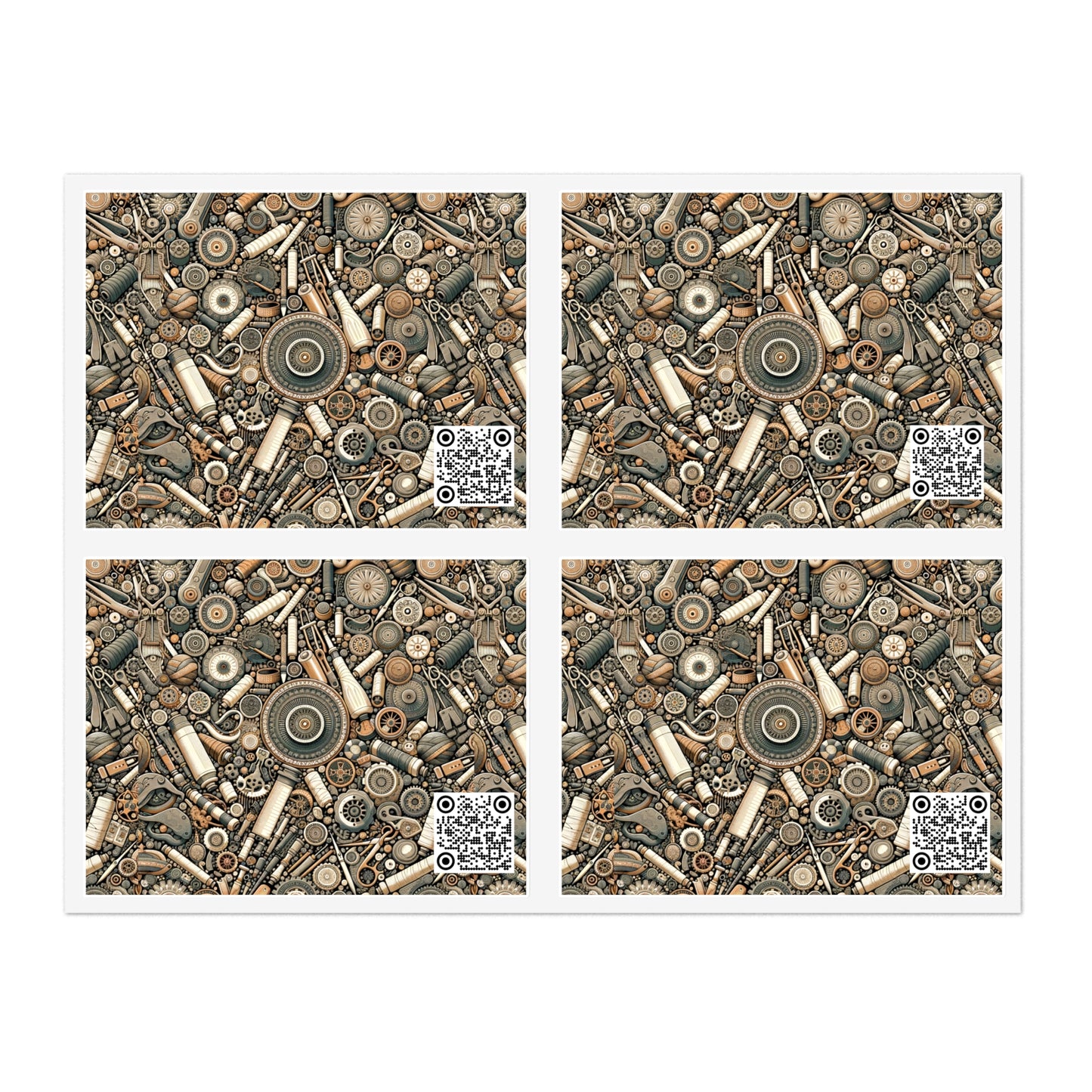 Graphic Workwear Capsule Artisanal Workwear Fusion Sticker Sheets - 8404 Design-57