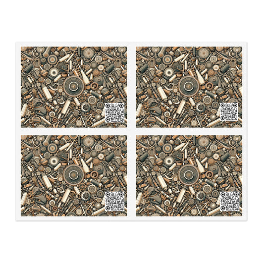 Graphic Workwear Capsule Artisanal Workwear Fusion Sticker Sheets - 8404 Design-57
