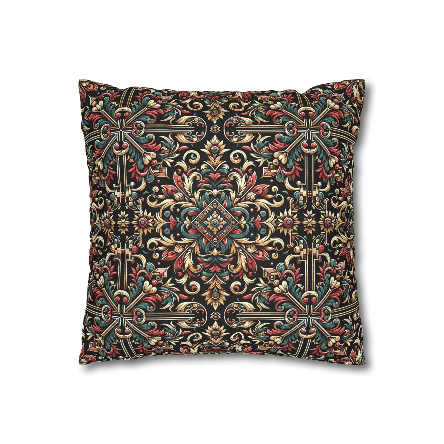 Streetwear Renaissance Artistic Clash of Old and New Spun Polyester Square Pillowcase - 8404 Design-46