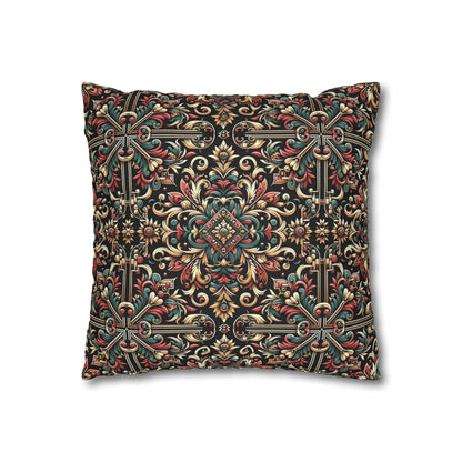 Streetwear Renaissance Artistic Clash of Old and New Spun Polyester Square Pillowcase - 8404 Design-46