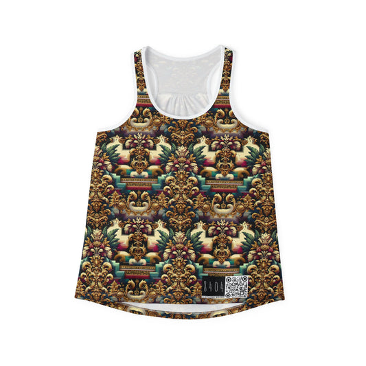 Digital Renaissance Modern Baroque Fusion Women's Tank Top - 8404 Design-60