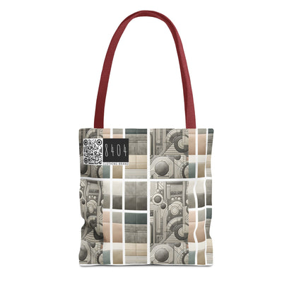 Tech Utility Chic Tech-Forward Minimalist Tote Bag - 8404 Design-59