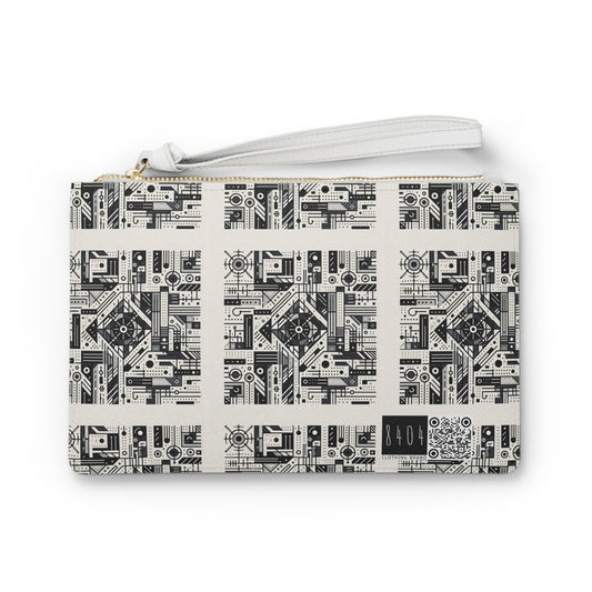 Digital Minimalism Minimalist Tech Clutch Bag - 8404 Design-47