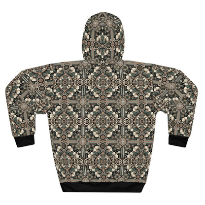 Cyber Garden Party Tech Garden Extravaganza Pullover Hoodie - 8404 Design-66