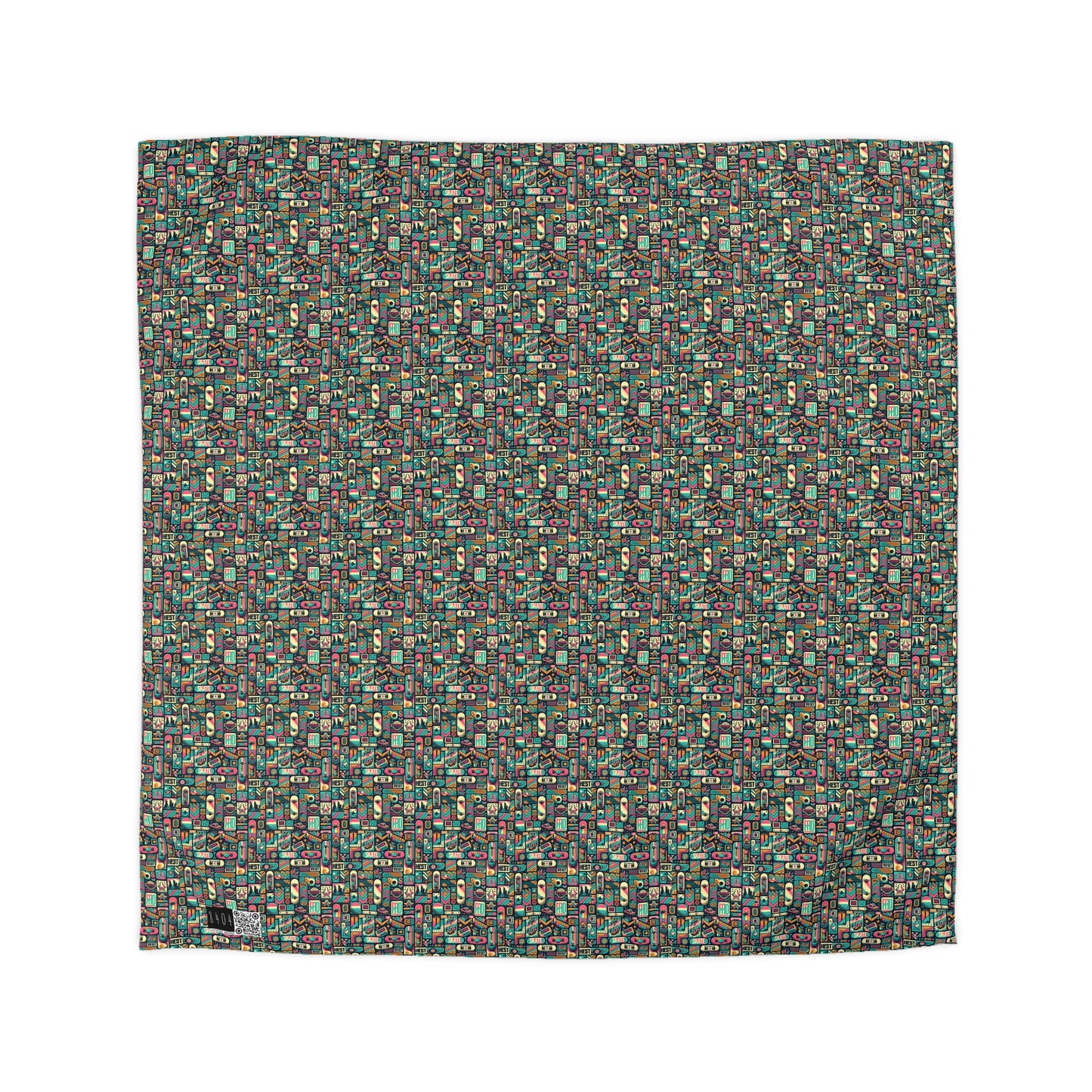 Skate Culture Revival Urban Retro Cool Microfiber Duvet Cover - 8404 Design-61