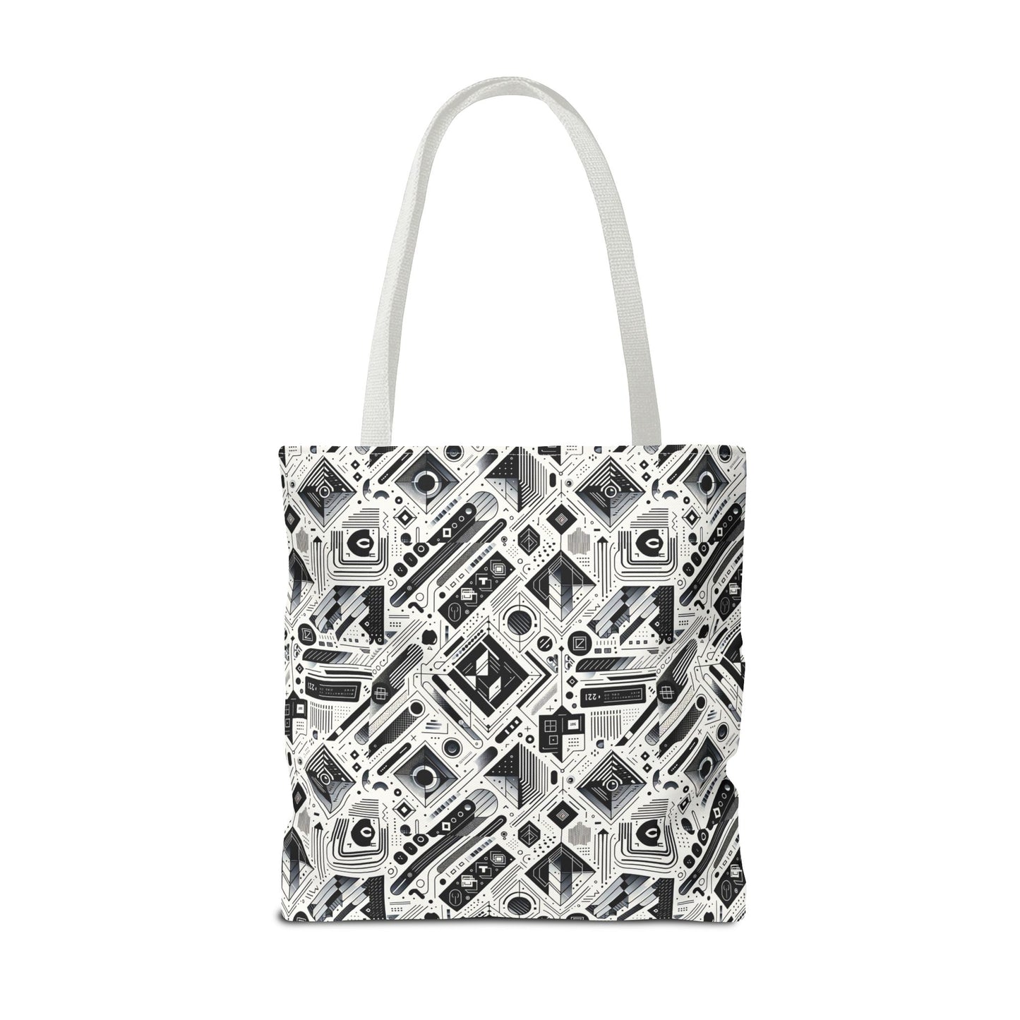 Tech Minimalism Minimalist Tech Tote Bag - 8404 Design-72