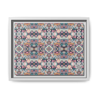 Matte Canvas, Framed (multi-Color) - 8404 Design-01
