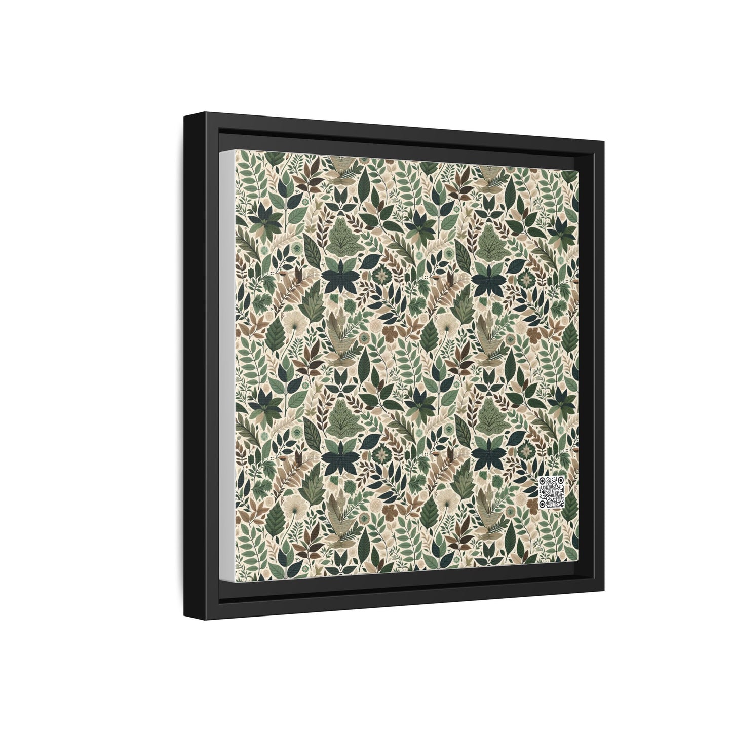 Streetwear Sustainability Environmentally Conscious Streetwear with a Natural Aesthetic Matte Canvas, Framed (multi-color) - 8404 Design-57 B