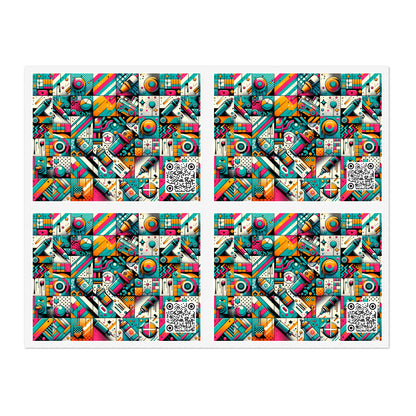 Graffiti Fusion Modern Street Art Fusion Sticker Sheets - 8404 Design-58