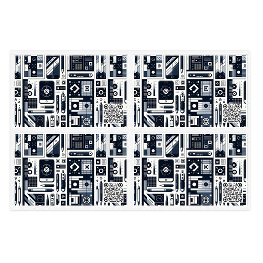 Minimalist Athleisure Minimalist Tech Sticker Sheets - 8404 Design-60