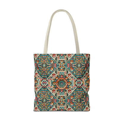 Cultural Fusion Tech Blend of Cultural Heritage With Tech-Inspired Elements Tote Bag - 8404 Design-74