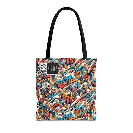 Neo-Traditional Street Art Modern Street Art Fusion Tote Bag - 8404 Design-44