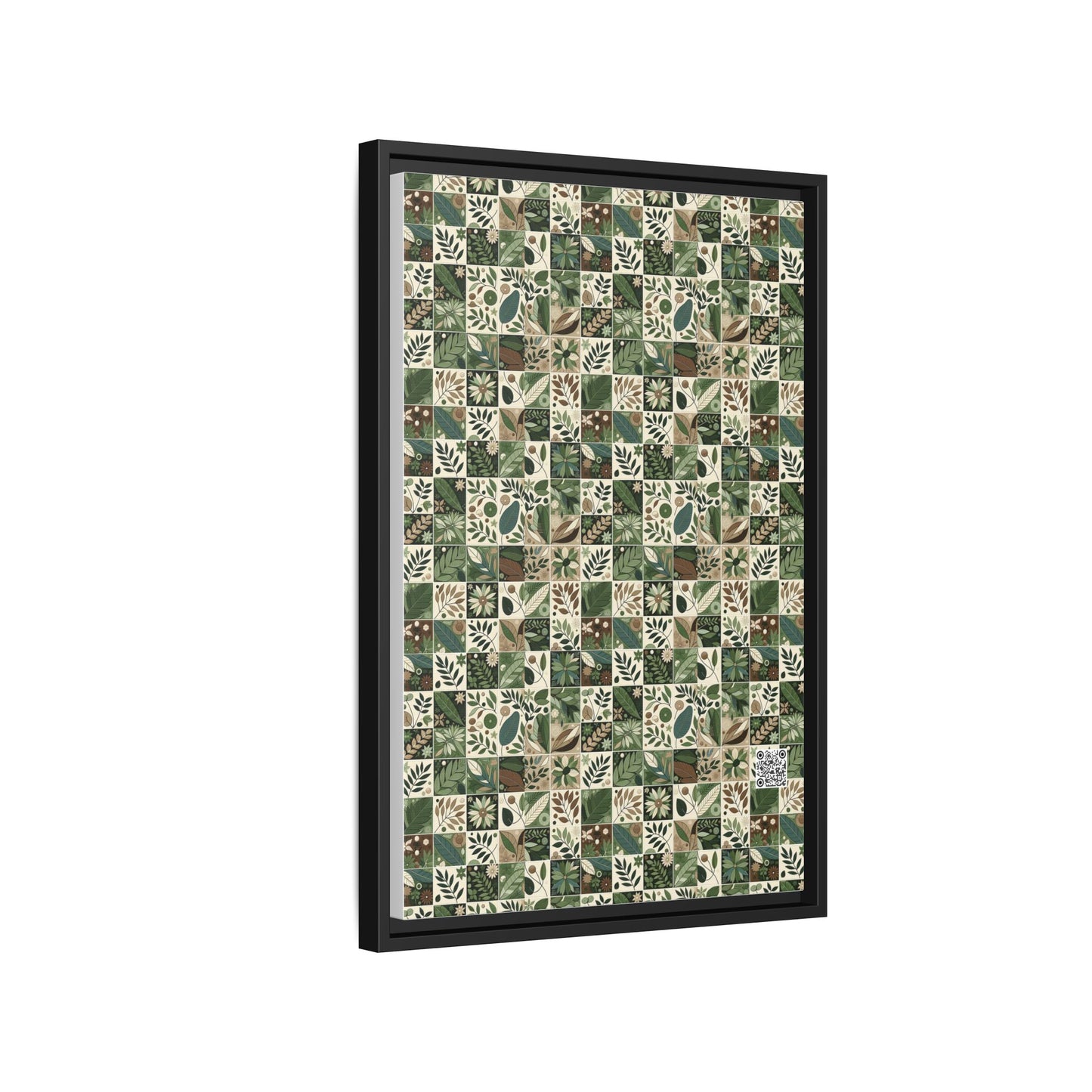 Streetwear Sustainability Environmentally Conscious Streetwear with a Natural Aesthetic Matte Canvas, Framed (multi-color) - 8404 Design-57 B