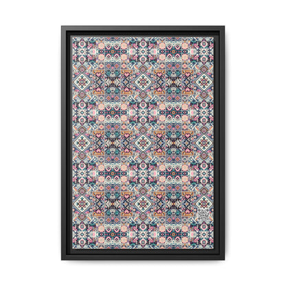 Matte Canvas, Framed (multi-Color) - 8404 Design-01