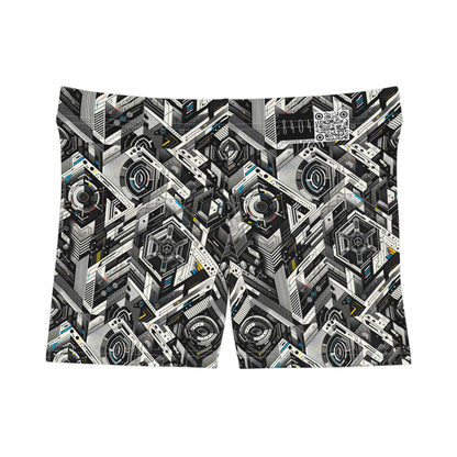 Tech Athletic Fusion Tech-Forward Athletic Women's Shorts - 8404 Design-63