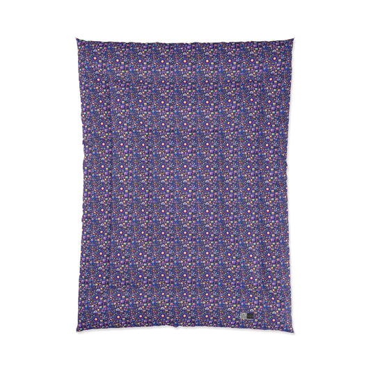 Digital Nostalgia Modern Retro Fusion Comforter - 8404 Design-64