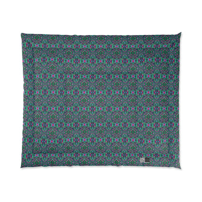 Digital Glitch Vibes Tech-Inspired Streetwear Comforter - 8404 Design-71
