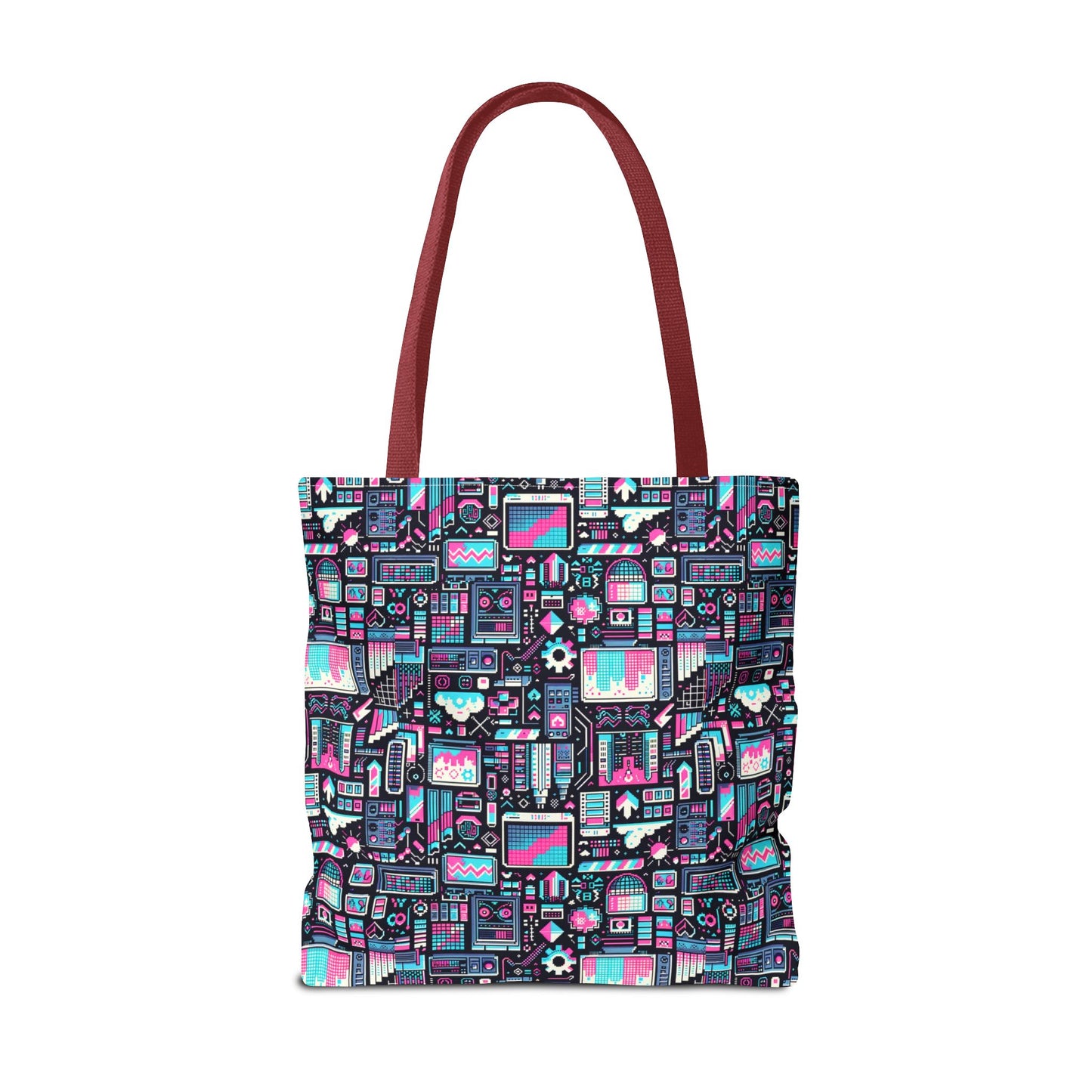 Digital Rebellion Youthful Streetwear with a Rebellious Digital Twist Tote Bag - 8404 Design-71