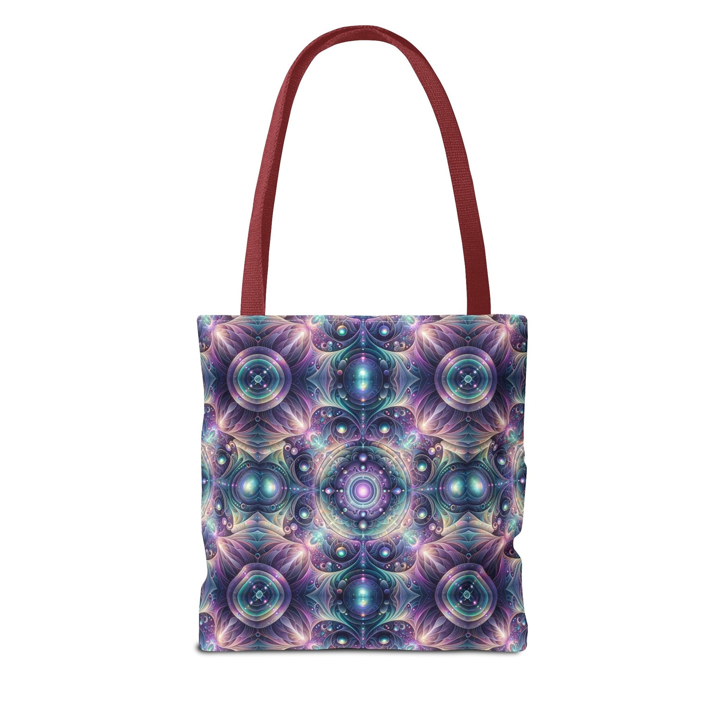 Iridescent Tech Fusion Tech-Forward Streetwear Tote Bag - 8404 Design-61