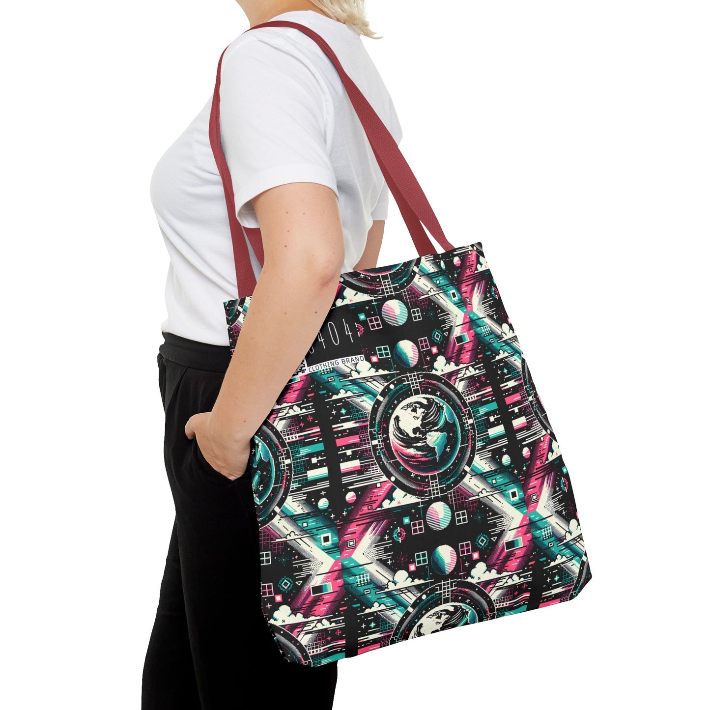 Digital Artistry Digital-native Streetwear Tote Bag - 8404 Design-62