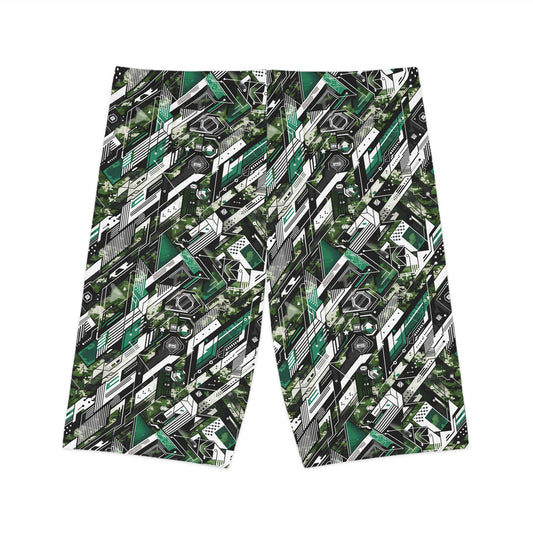 Tech Camo Fusion Tech-Forward Streetwear With a Futuristic Edge Women's Bike Shorts - 8404 Design-63