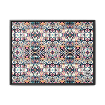Matte Canvas, Framed (multi-Color) - 8404 Design-01