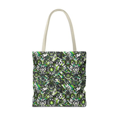Graffiti Tech Fusion Bold Streetwear Fusion Tote Bag - 8404 Design-50