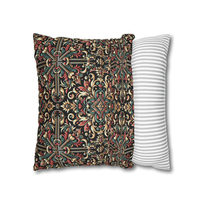 Streetwear Renaissance Artistic Clash of Old and New Spun Polyester Square Pillowcase - 8404 Design-46