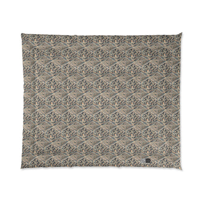 Tech Illusion Graphics Futuristic Artistry Comforter - 8404 Design-52