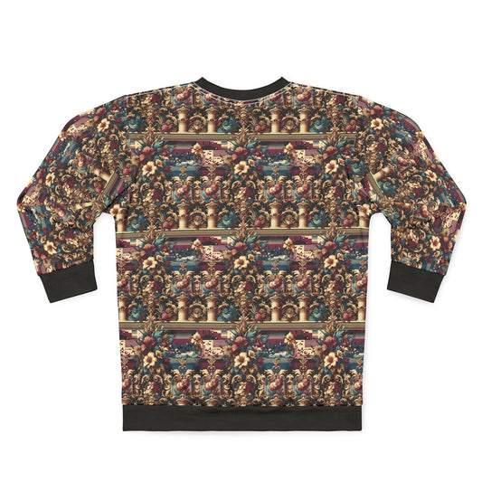 Digital Renaissance Modern Baroque Fusion Sweatshirt - 8404 Design-58