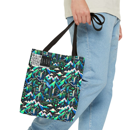Digital Adventure Graphics Digital Explorer Tote Bag - 8404 Design-55