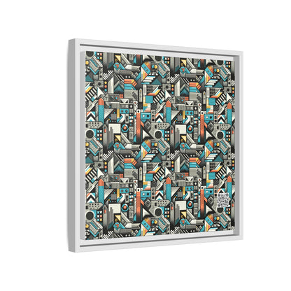 Digital Street Art Urban Street Style Matte Canvas, Framed (multi-color) - 8404 Design-81 B