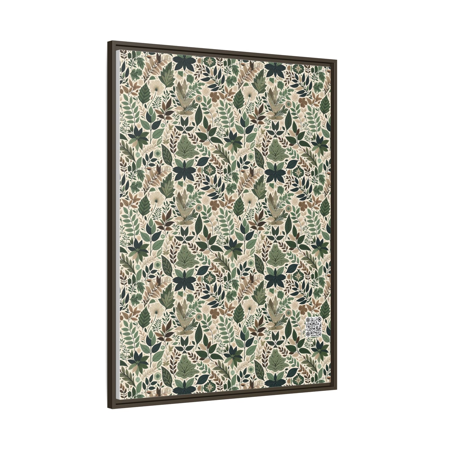 Streetwear Sustainability Environmentally Conscious Streetwear with a Natural Aesthetic Matte Canvas, Framed (multi-color) - 8404 Design-57 A