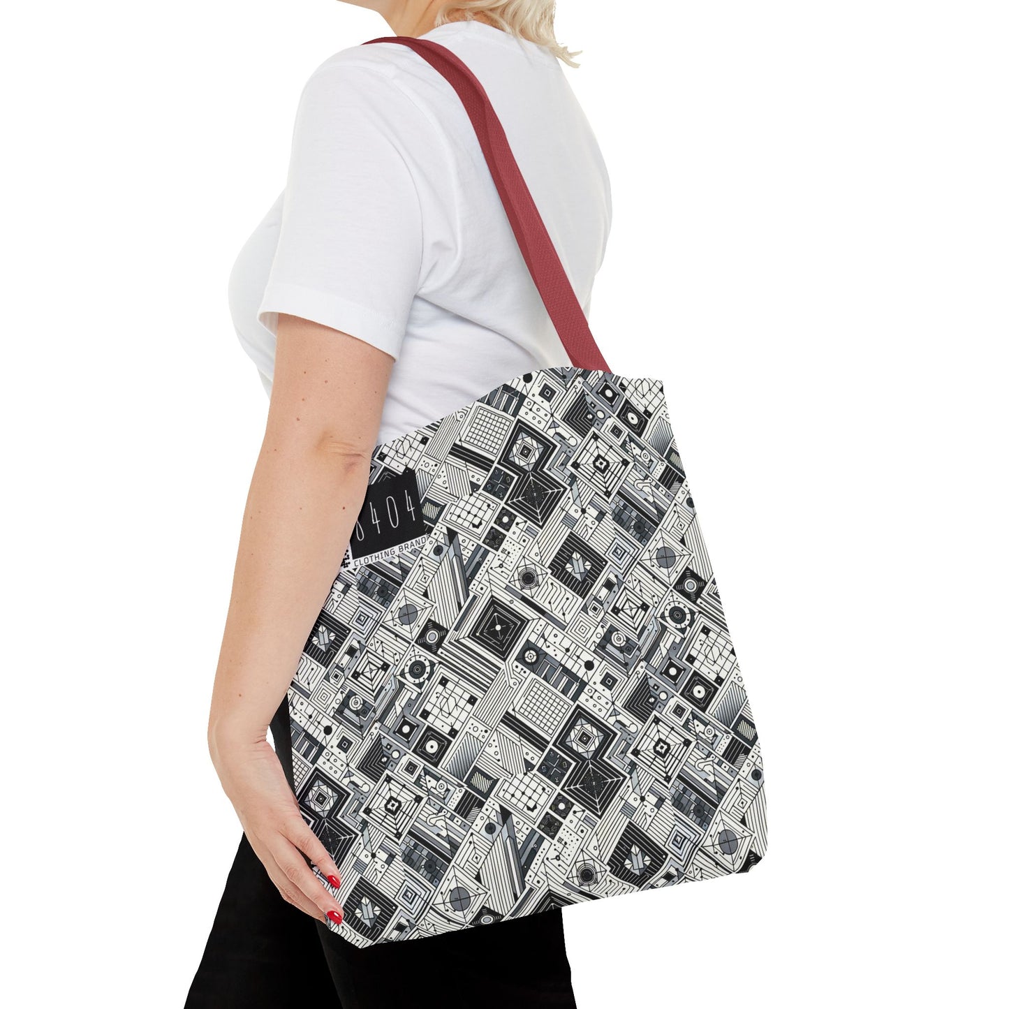 Digital Minimalism Minimalist Tech Tote Bag - 8404 Design-40