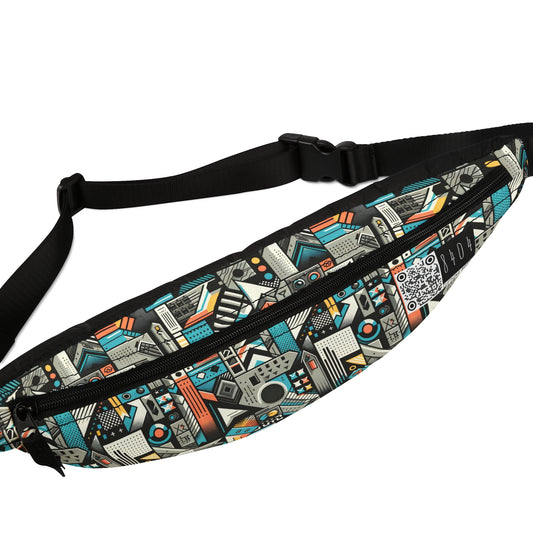 Digital Street Art Urban Street Style Fanny Pack - 8404 Design-81