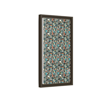 Digital Street Art Urban Street Style Matte Canvas, Framed (multi-color) - 8404 Design-81 B